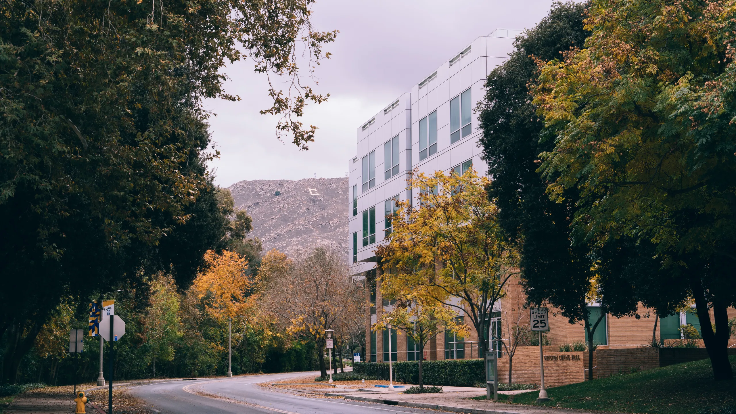 riverside, California USA - 12 27 2021: The campus landscape of University of California (UC) Riverside