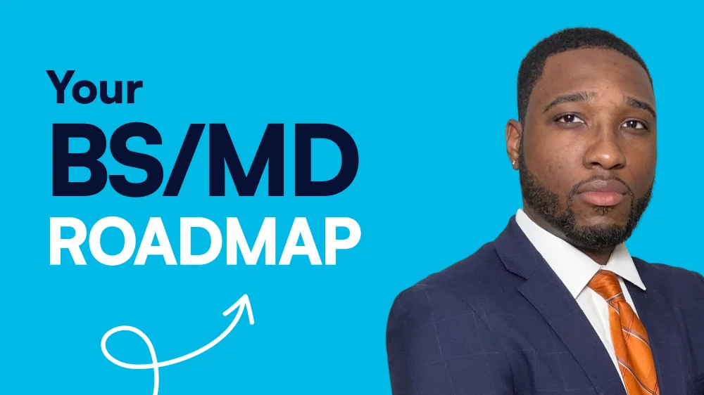 BS/MD Roadmap with counselor, Daniel