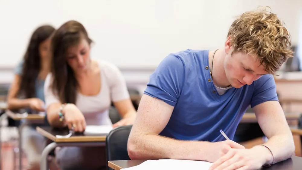 Students-having-a-test-in-a-classroom