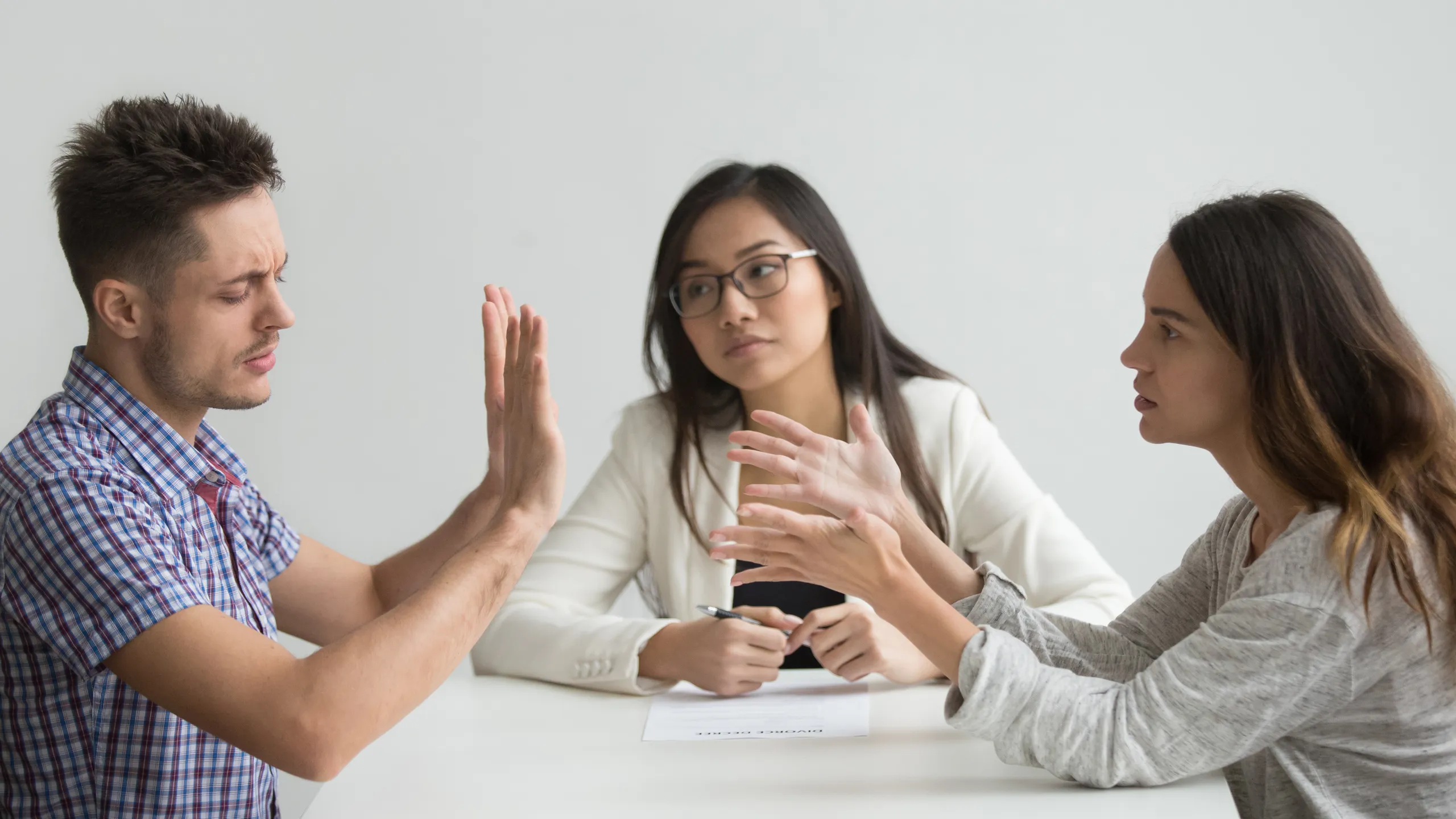 couple arguing