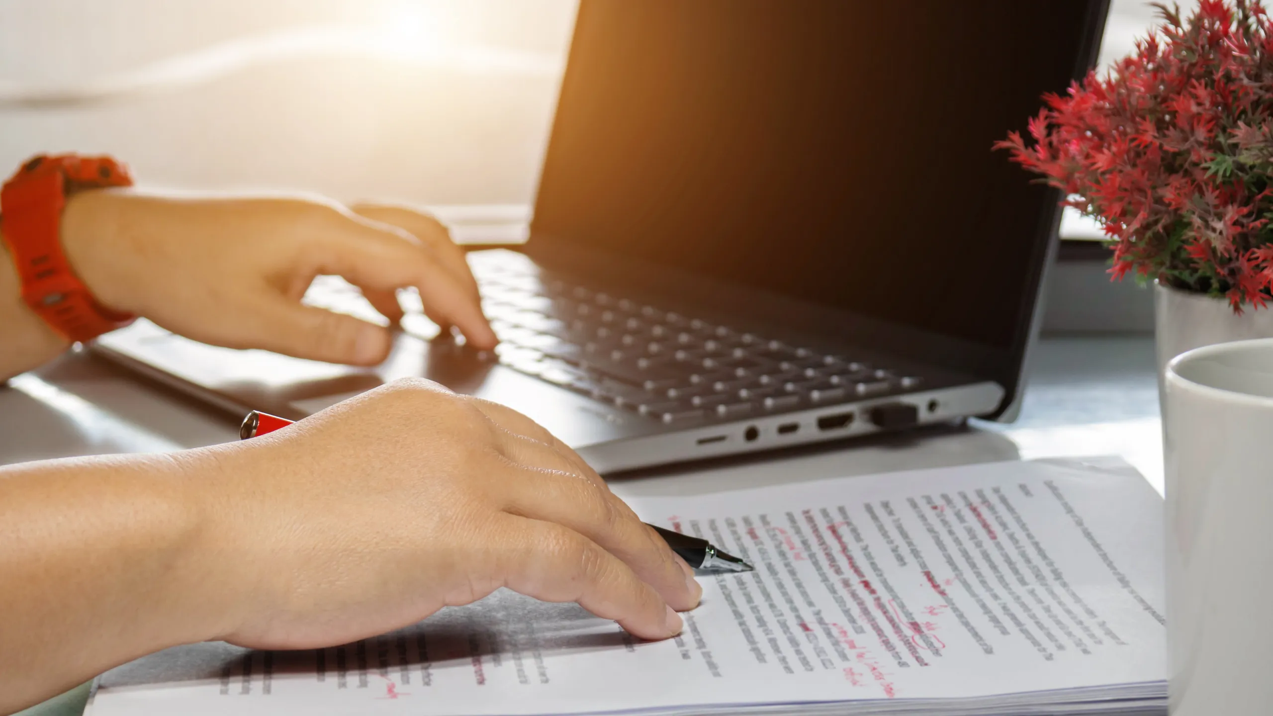 Proofreading paper