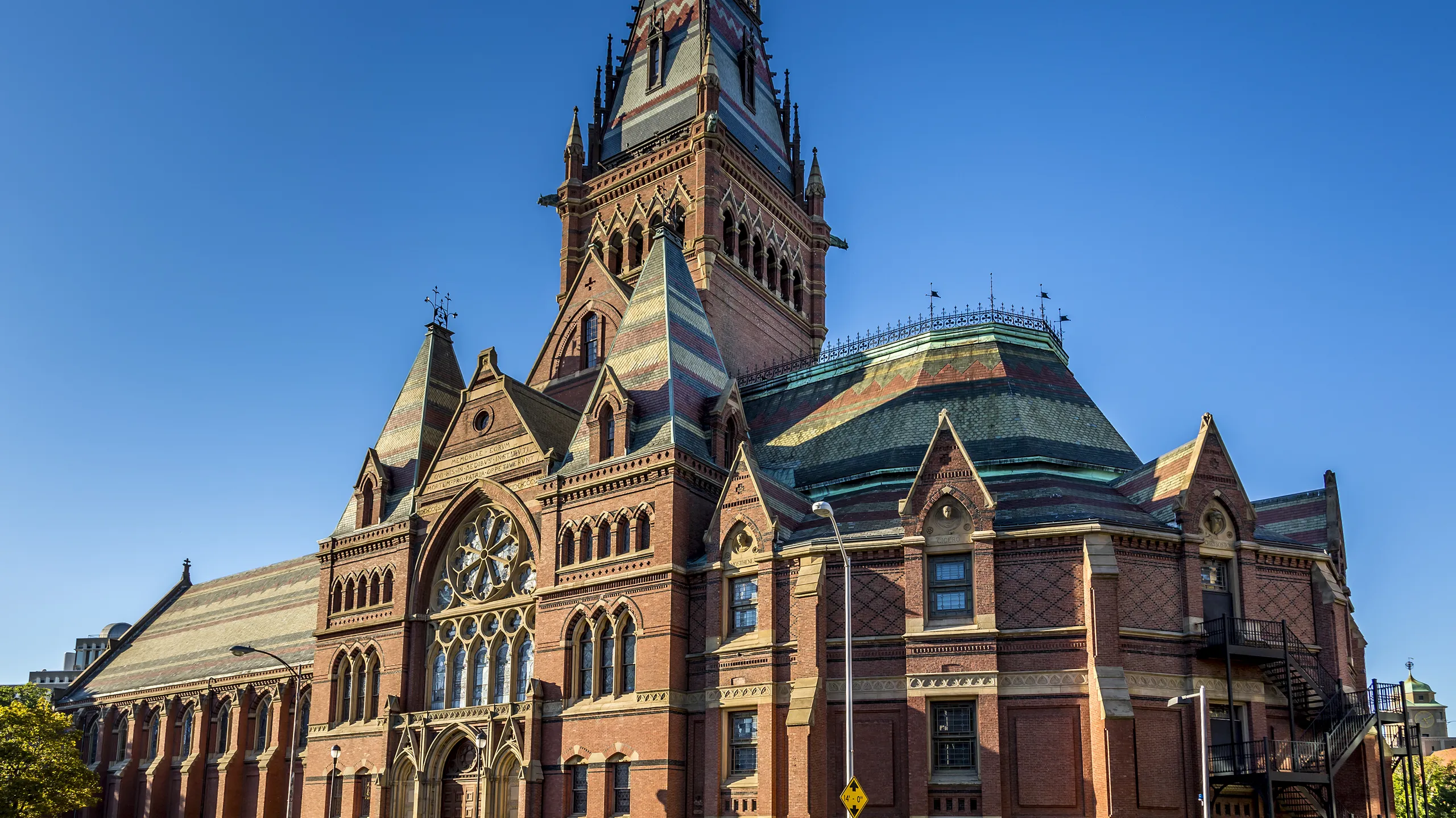 Harvard university campus