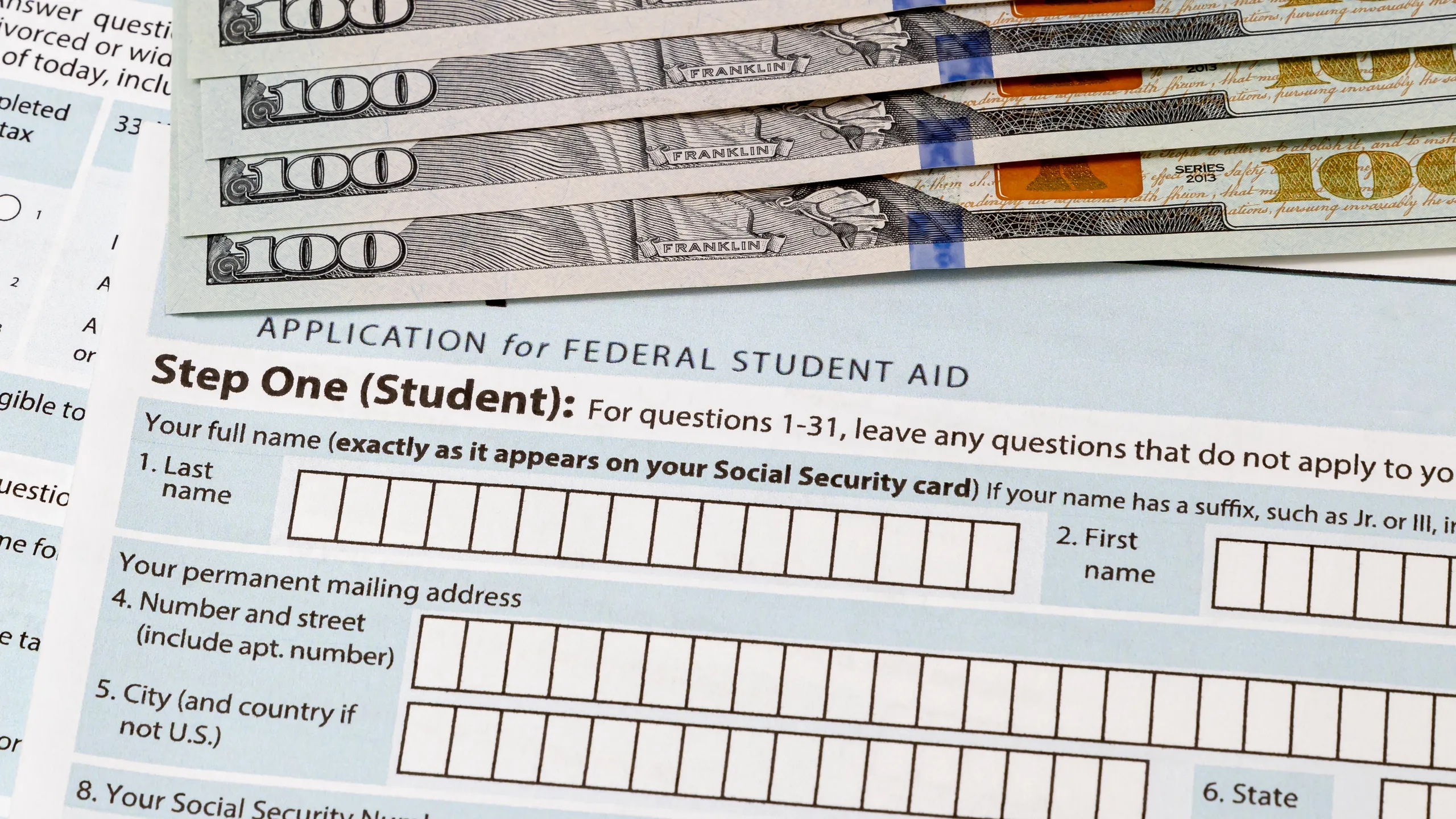 student loan application