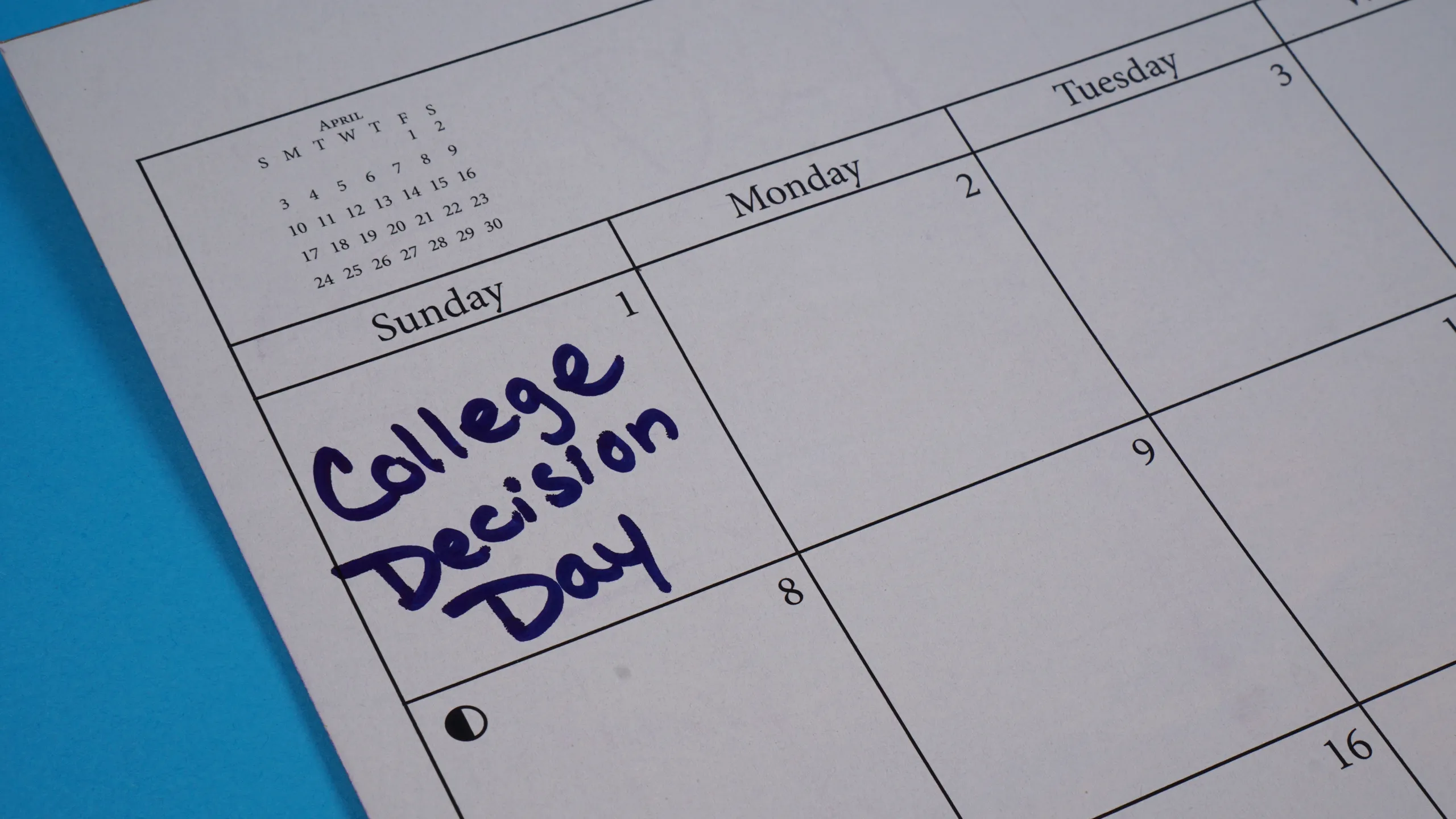 college decision day