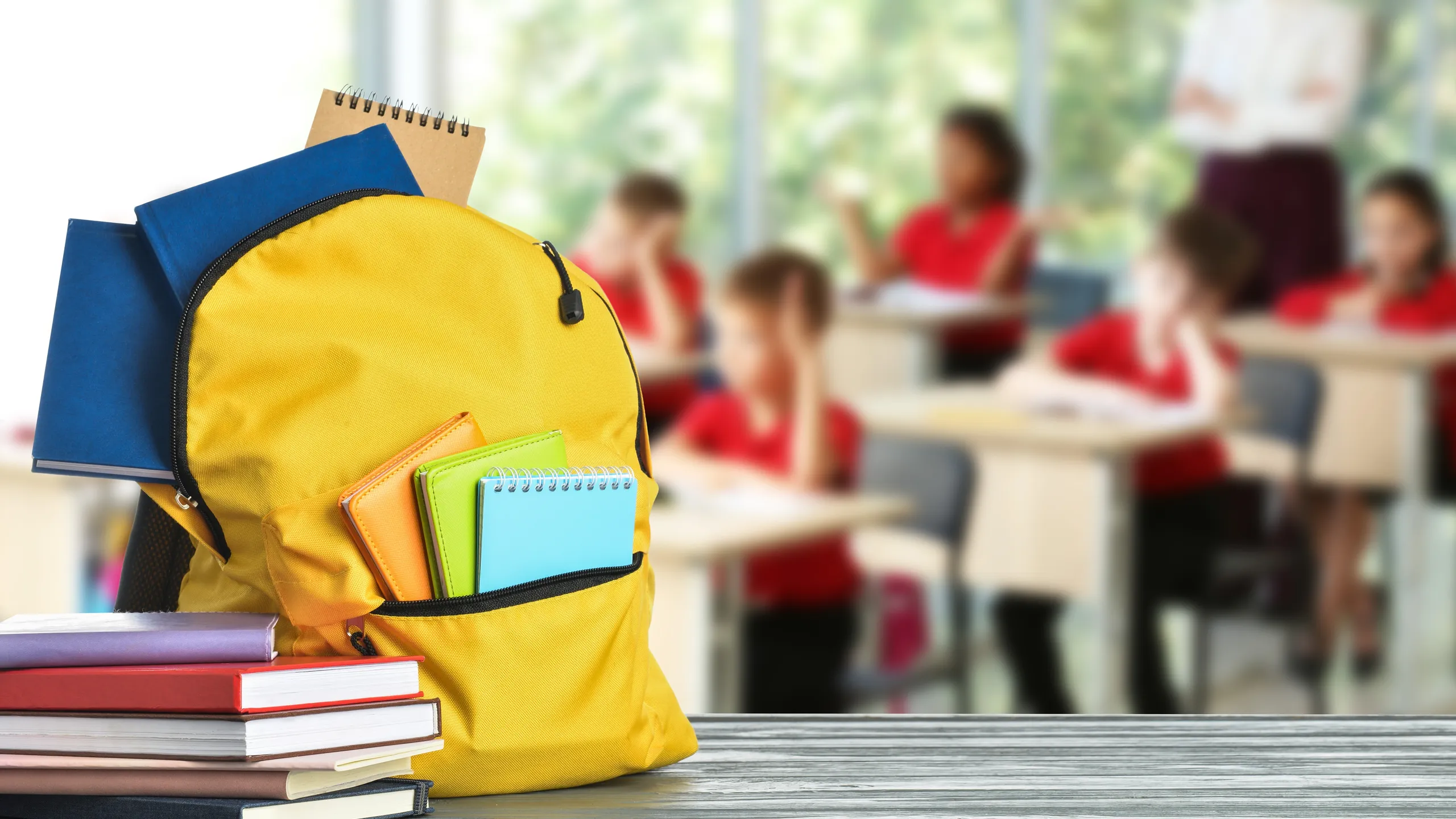 kids in classroom