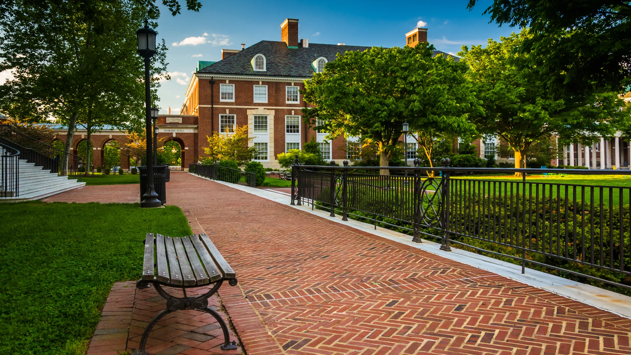 John Hopkins University campus