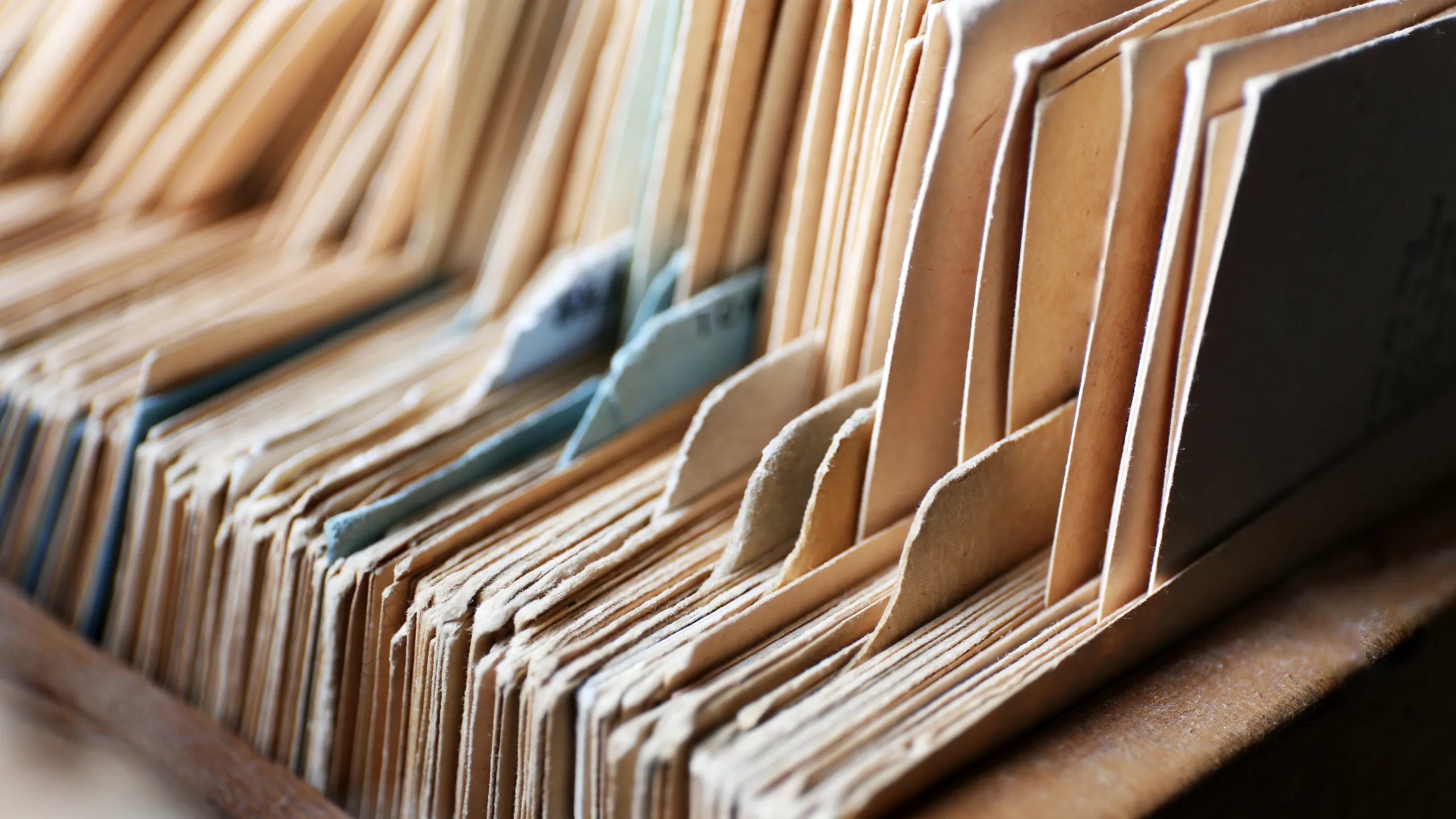 library catalog cards