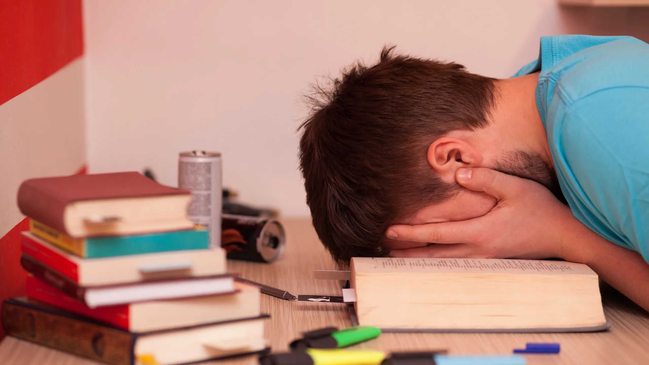 student is stressed